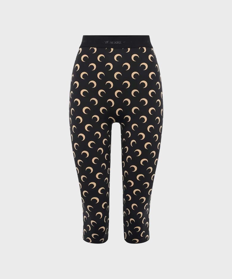 (W) 문 프린티드 저지 카프리 팬츠 인버스 탄 MOON PRINTED JERSEY CAPRI PANTS IT99 INVERSE TAN