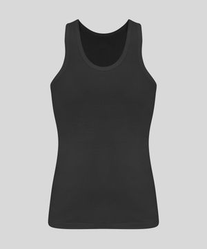 [2PACK] T Stretch Cotton Tank Top_BLACK