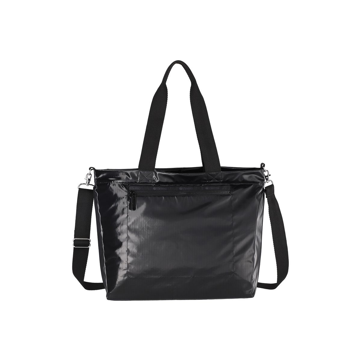 레스포색(LESPORTSAC) 캐리올 집 토트 블랙 샤인 [2925.M135]
