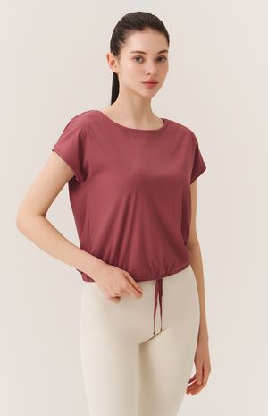 [25FW] 콜라겐모달 블루종 반팔티