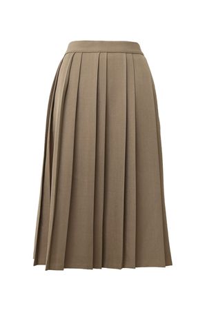 클래식 무드 디미 플리츠 스커트