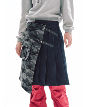 듀얼 루트 랩 스커트