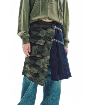 듀얼 루트 랩 스커트