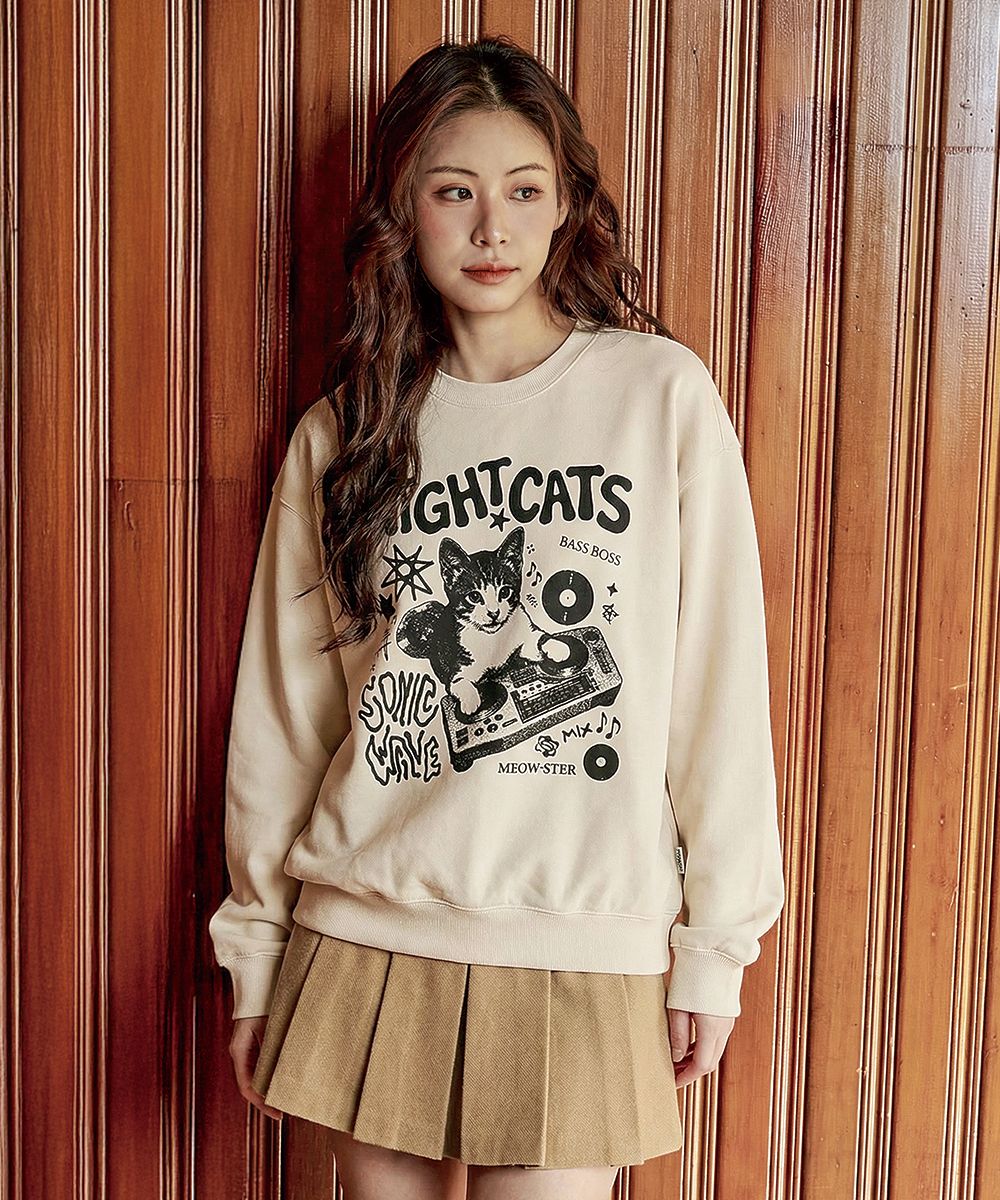 MUSINSA公式 | WILDROCK DJ CAT オーバーサイズ スウェット_9 COL