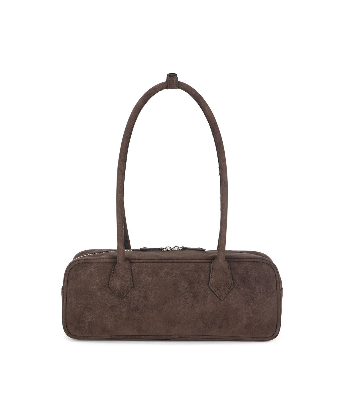 라츠유(LOTSYOU) lotsyou_Alina Suede Shoulder Bag Brown