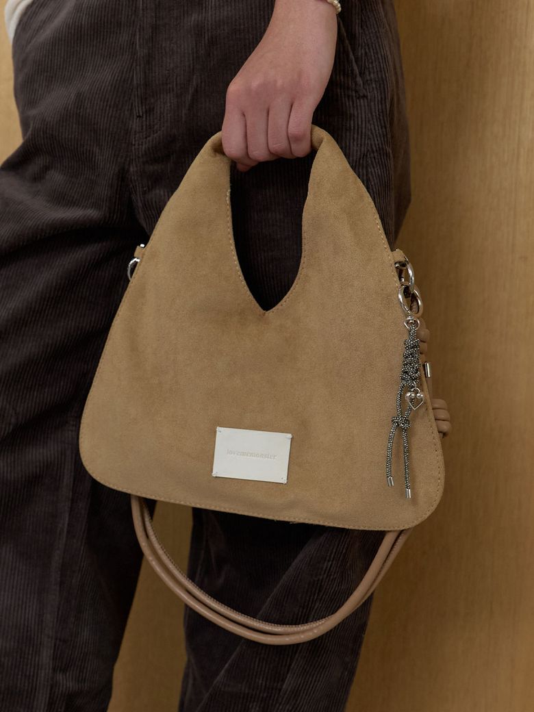 Multi Knot Suede Tote Bag (L253MBA010)