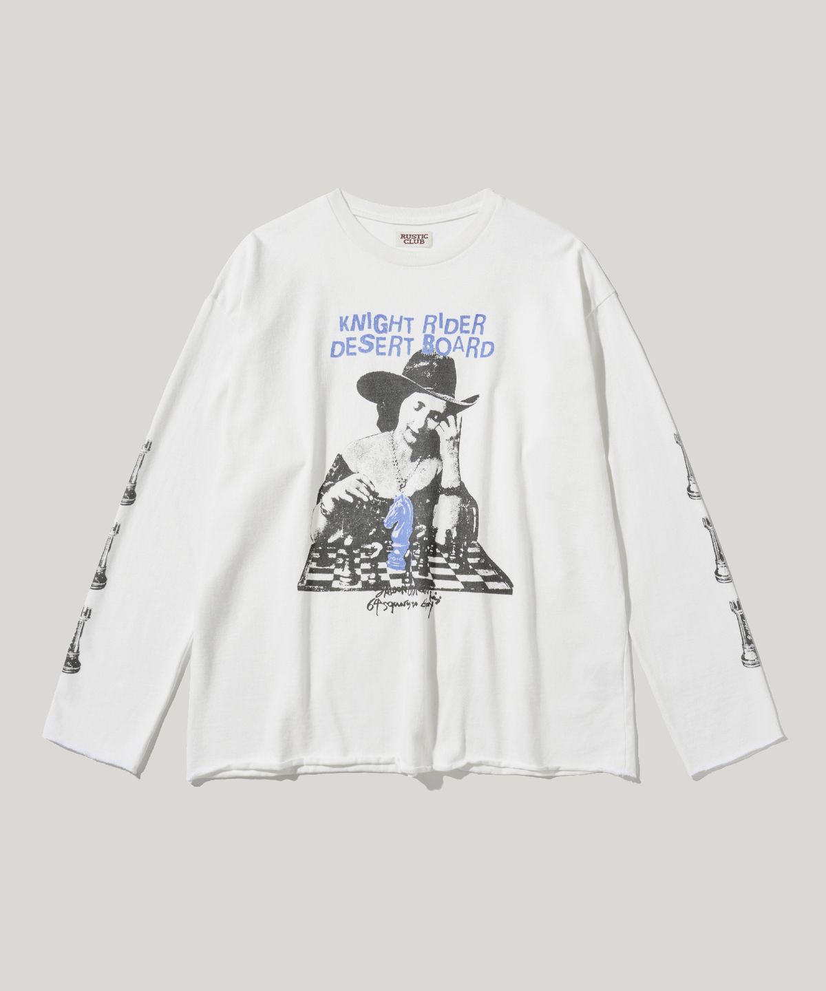 러스틱클럽(RUSTICCLUB) RC KNIGHT RIDER RAW CUT LONG SLEEVE