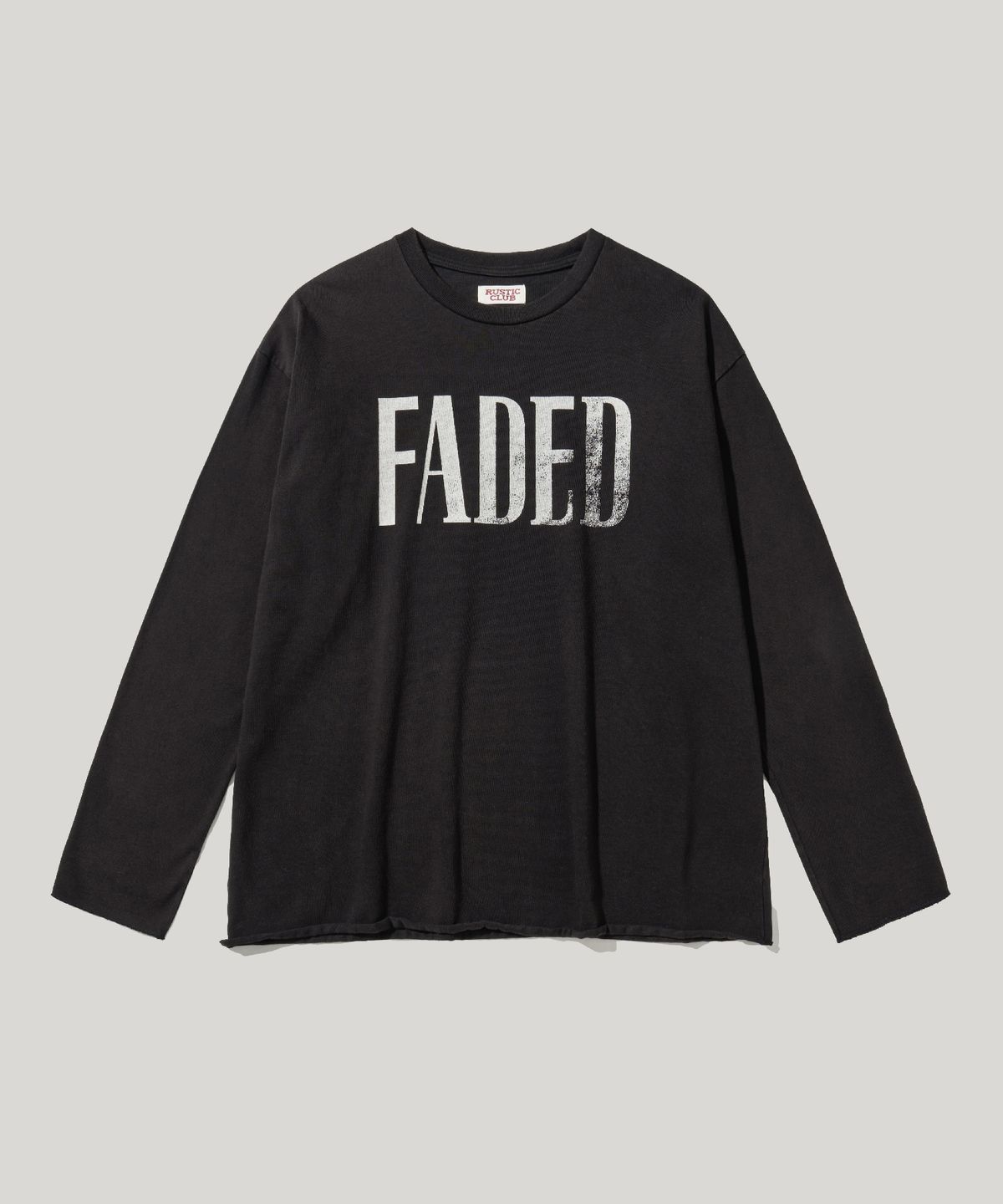 러스틱클럽(RUSTICCLUB) RC FADED RAW CUT LONG SLEEVE