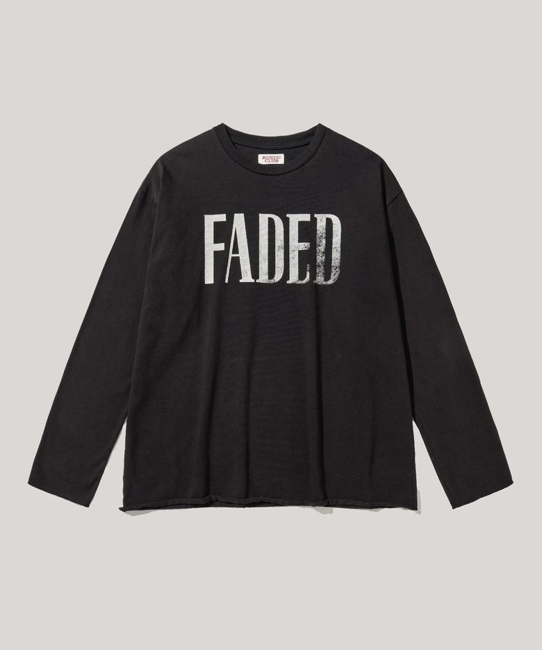 RC FADED RAW CUT LONG SLEEVE