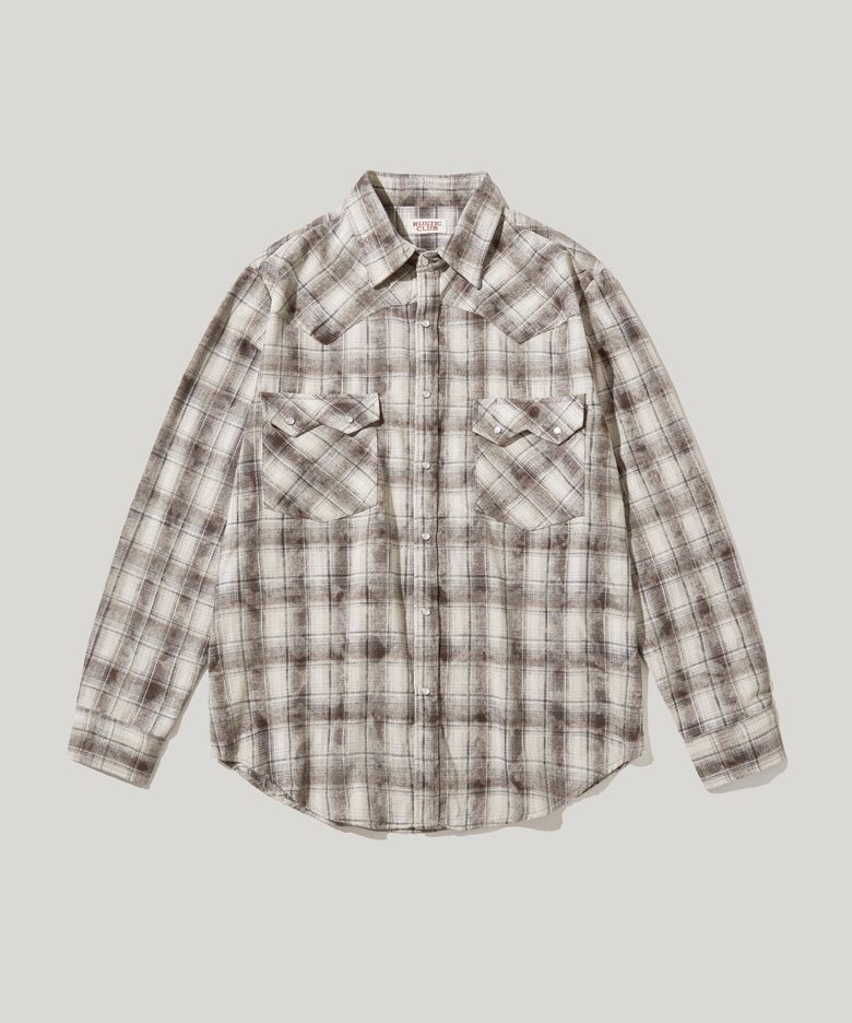 RC DUSTY WESTERN SHIRT_BROWN