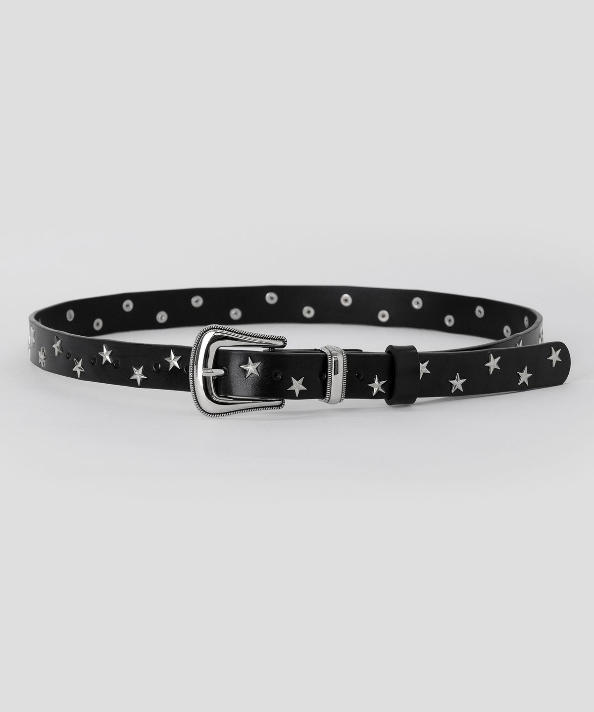 타티아나(TATIANA) BT8070 웨스턴 스타 스터드 소가죽 벨트 24mm
