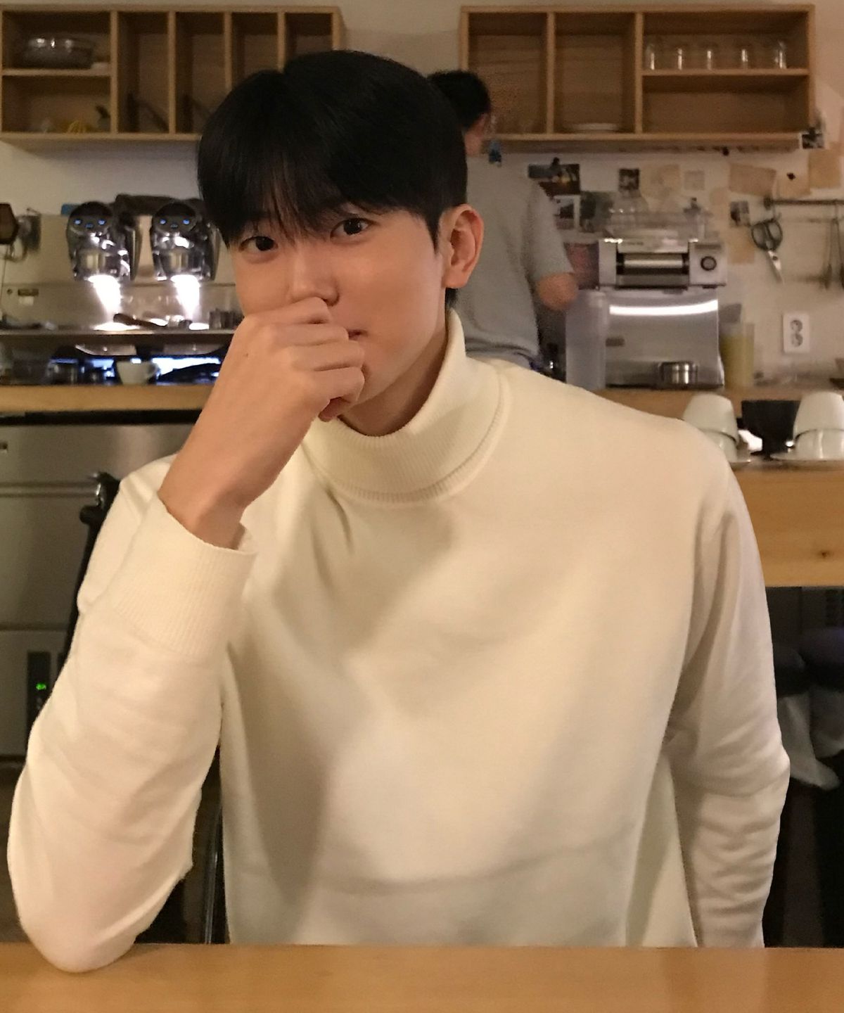 마인드브릿지(MINDBRIDGE) [ON]터틀넥 데일리 니트 - 3color