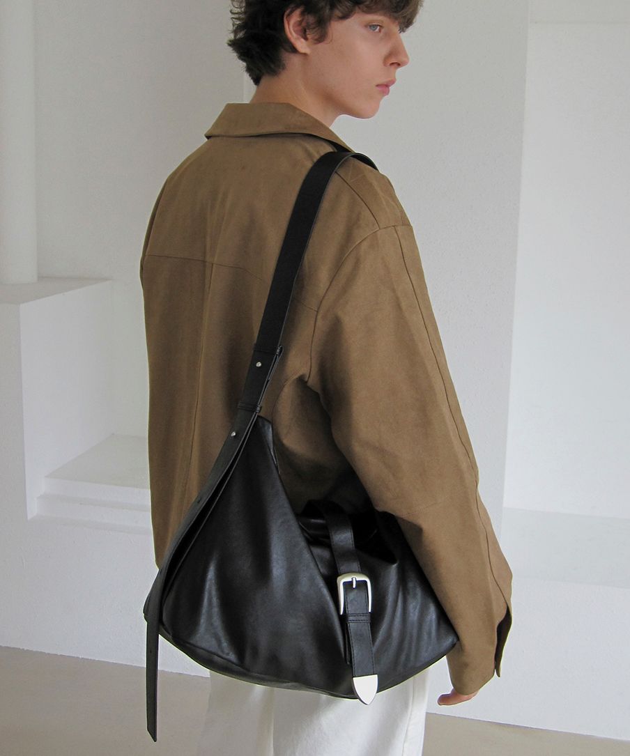 Oxford two tone tote bag BLACK source detail 71