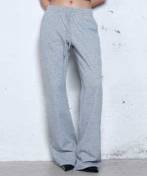 [우먼] 플레어 스웻 팬츠 [멜란지그레이,멜란지그레이_기모]