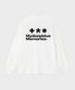 MM SYMBOL LOGO LONG SLEEVE T(WHITE)