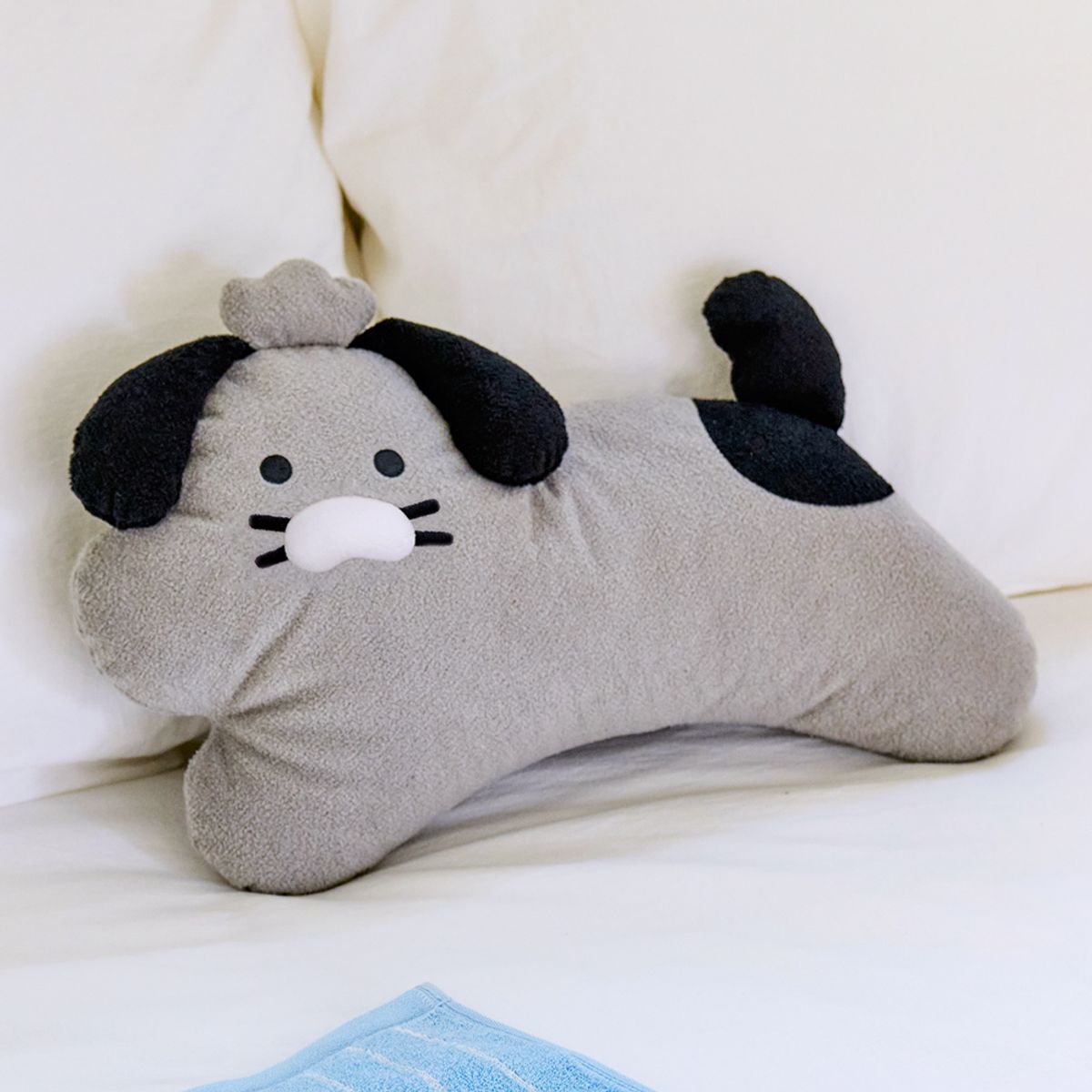 카카오프렌즈(KAKAO FRIENDS) 얼룩강아지 납작 쿠션_춘식이