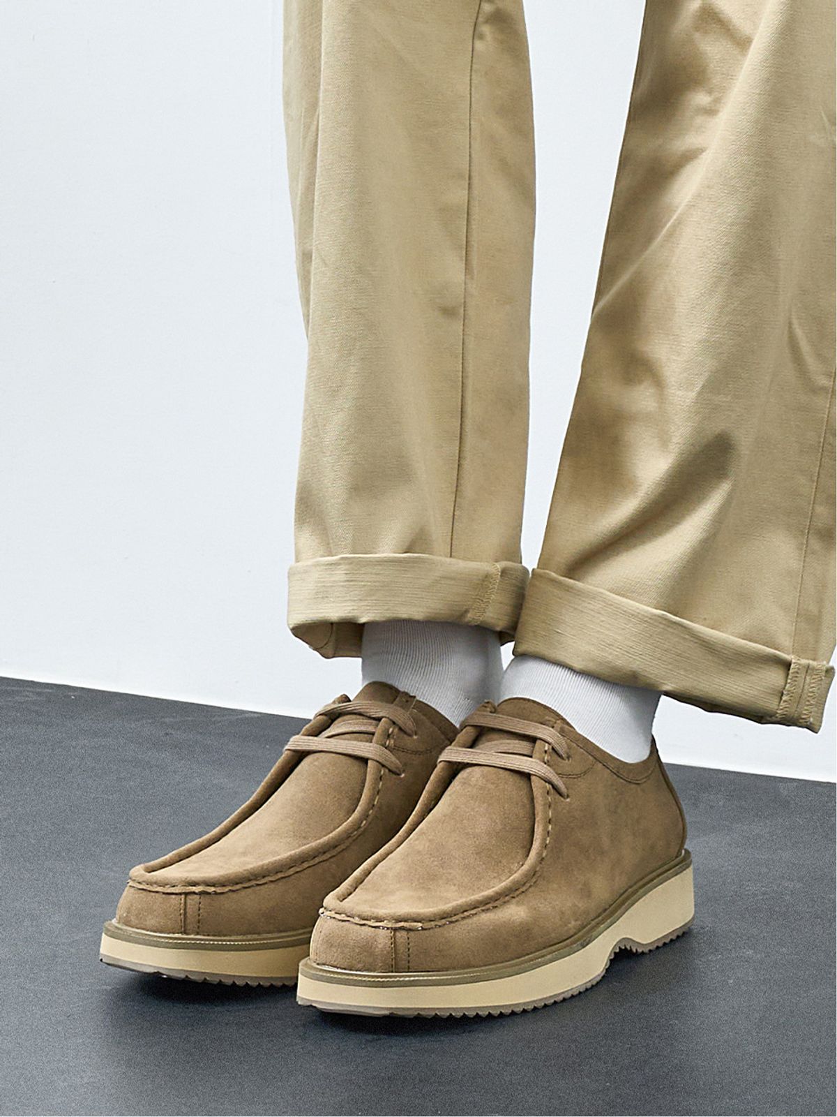 엘칸토(ELCANTO) 마쯔 남성 왈라비 캐주얼 3cm LCMC17M54V