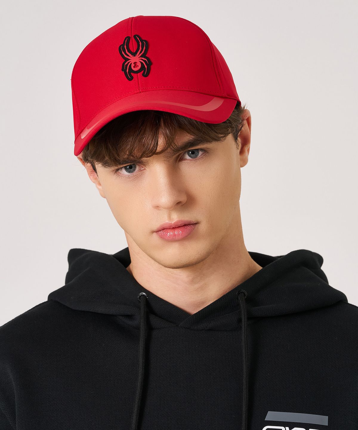 스파이더(SPYDER) 남성 패트롤 볼캡 SPKFANCA303MRED