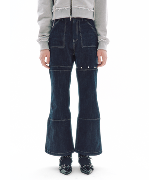 로드 부츠컷 데님