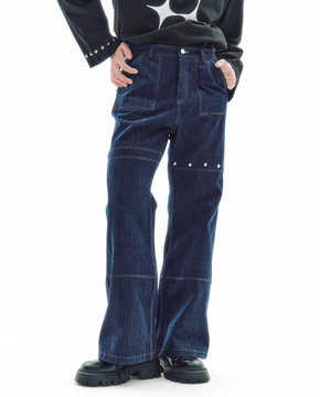 로드 부츠컷 데님