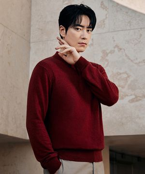 [3PACK] 25FW 캐시미어 울 블렌드 카라 니트