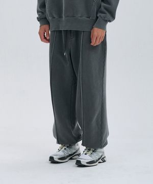 피그먼트 스티치 조거팬츠 (2color)