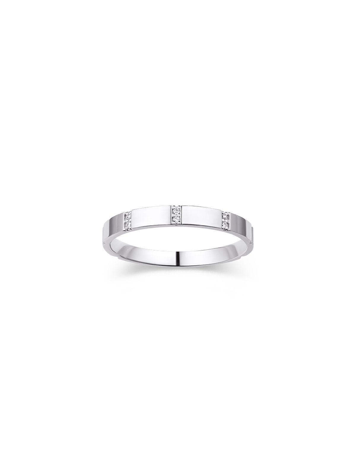 스톤헨지(STONEHENGE) 웨딩 14K 화이트골드 커플링 SA25C39F