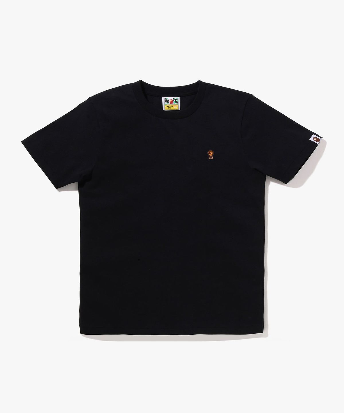 베이프(BAPE) 베이비 마일로 원 포인트 티셔츠(W) BLACK