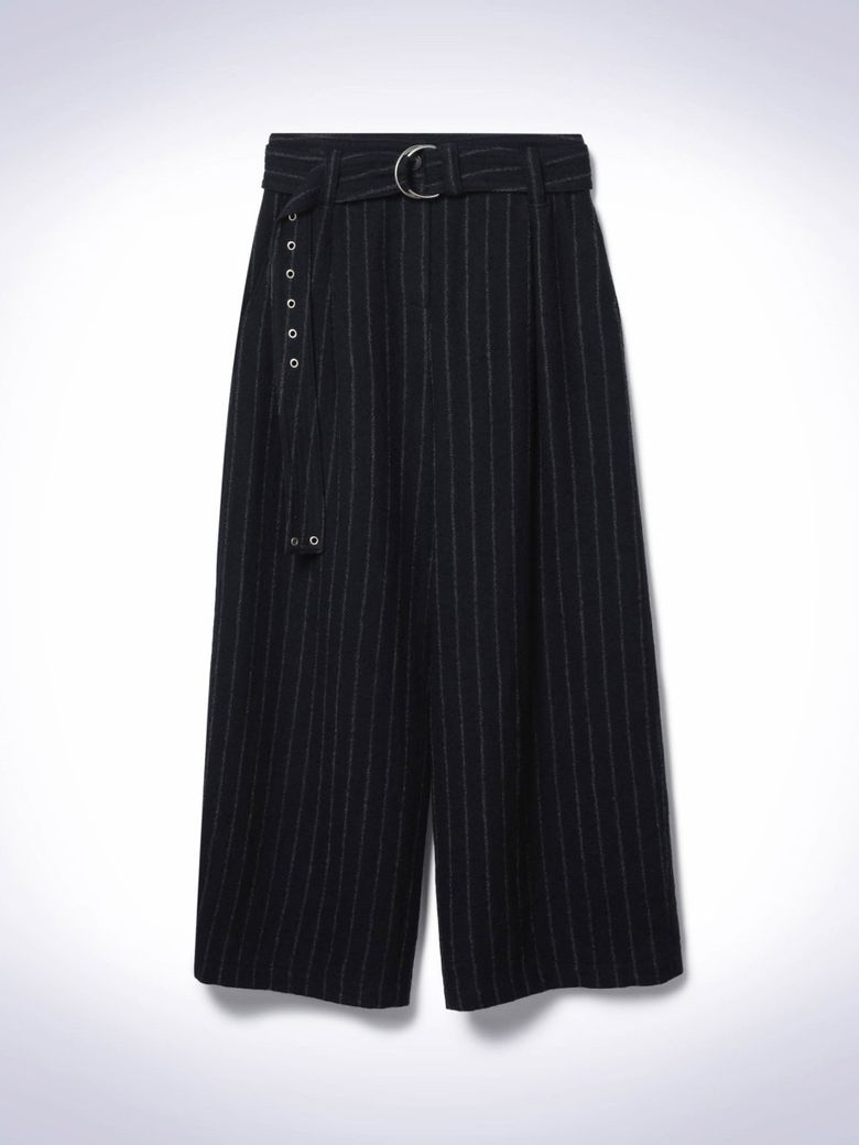 STRIPE VINTAGE PANTS NAVY