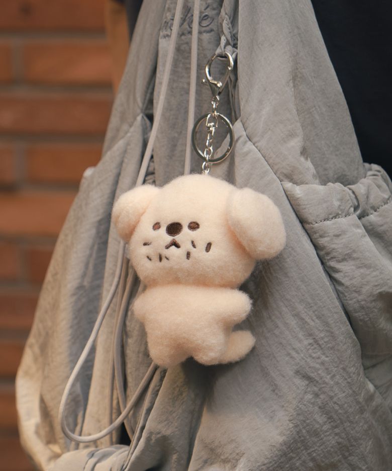 꼬질꼬질 크림호빵이 스탠딩 인형키링