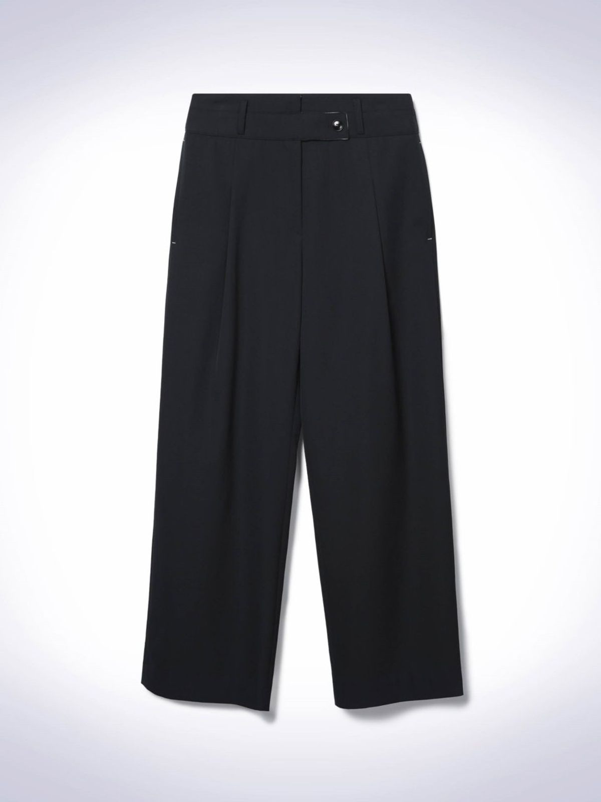 하우스공칠이씨(HAUS072C) BAY ONE-TUCK PANTS NAVY