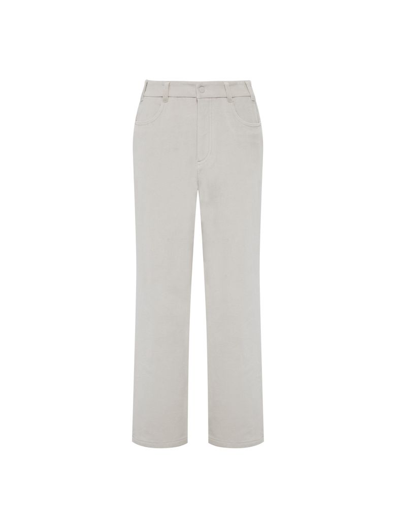 RIDGE (릿지) 여성 코듀로이 컴포트 팬츠_Grayish BEIGE