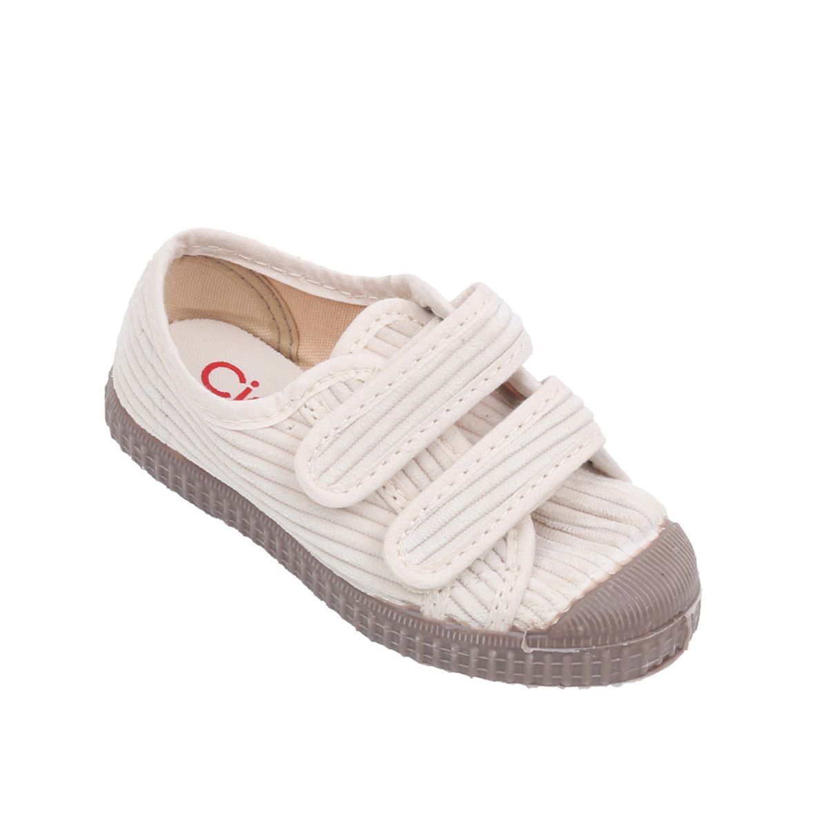 씨엔타 키즈(CIENTA KIDS) 잉글레스 벨크로 코듀로이 아이보리
