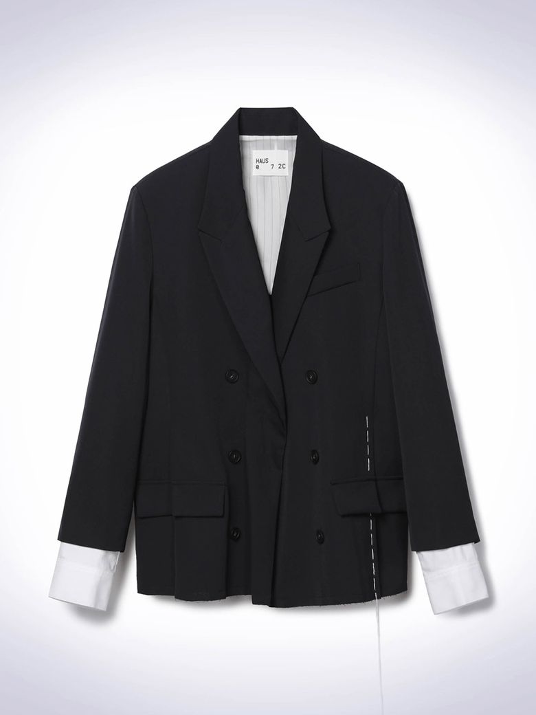 BAY DOUBLE JACKET NAVY