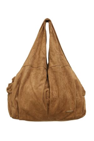 소프트 스웨이드 빅 호보 백