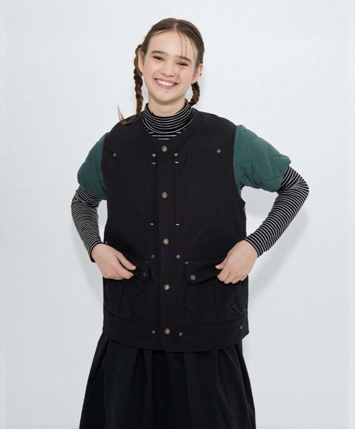 누크피터(NUUKFITTER) 838 HUNTER VEST [BLACK]