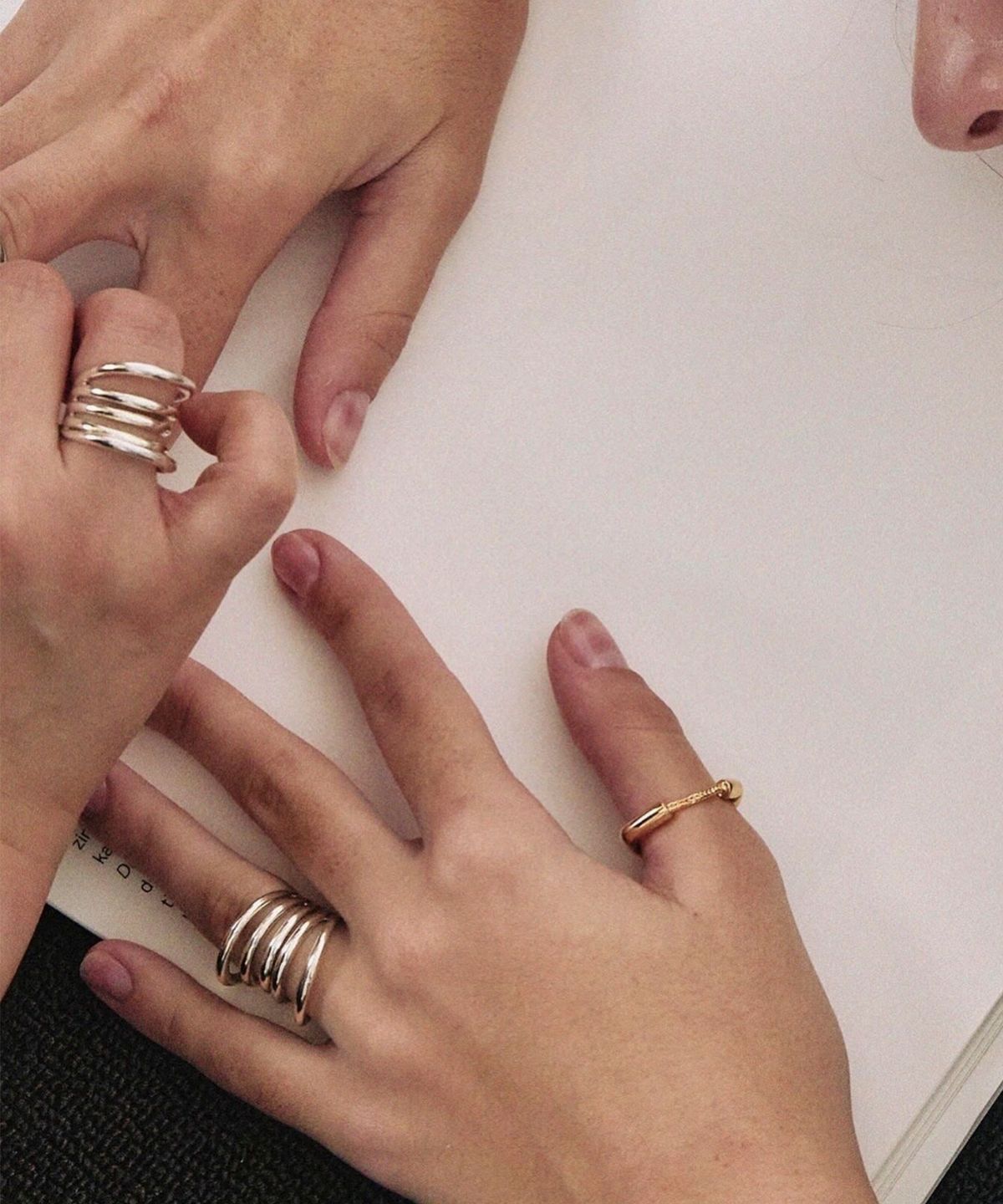 누아보(NUAVO) 5 Bold classy ring