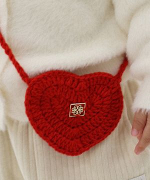 [ACC]하트미니백 레드