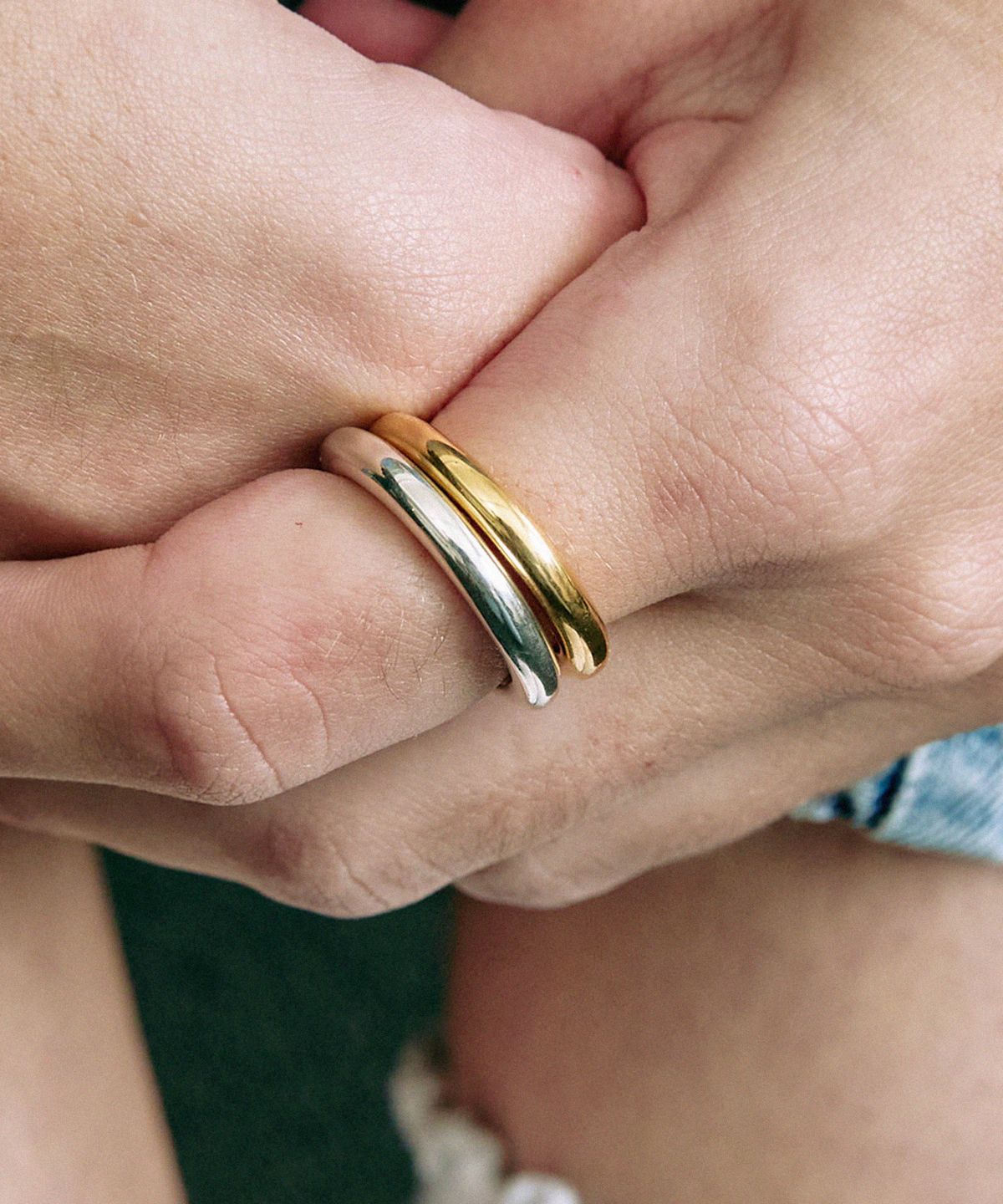 누아보(NUAVO) Donut bold ring