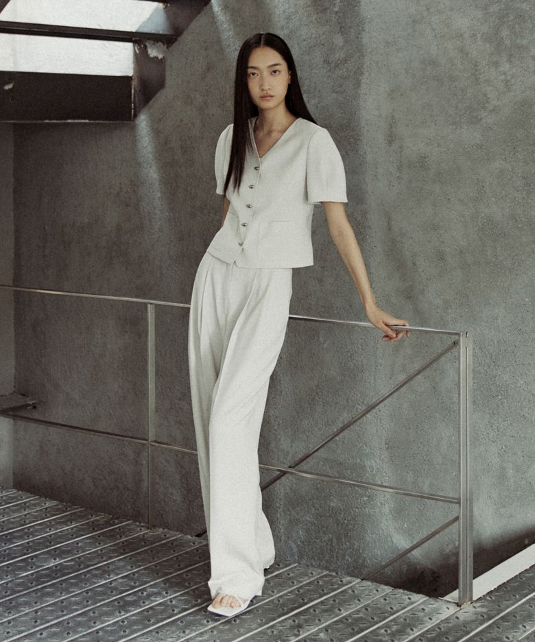 TWO TUCK TROUSER_2COLOR
