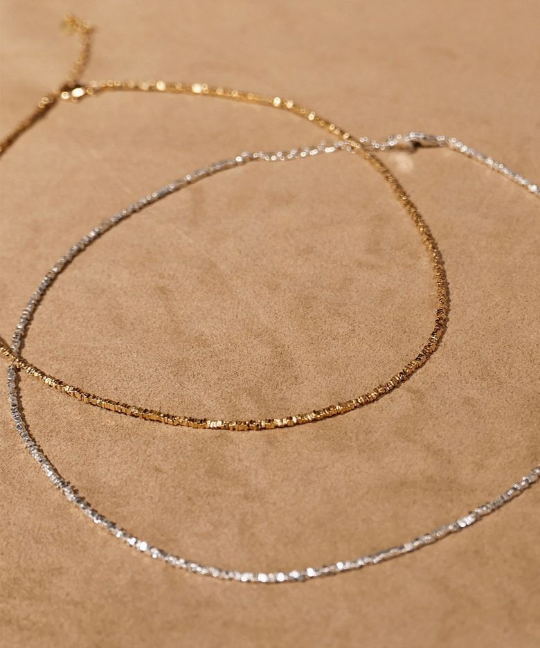 Square twinkle necklace