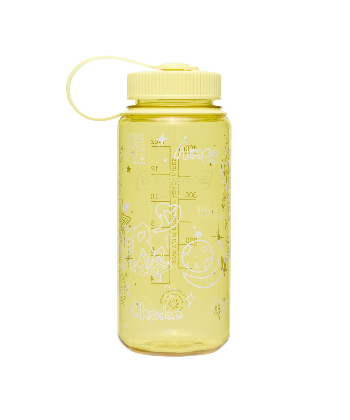 아메스 월드와이드(AMES-WORLDWIDE) QWER HAND DRAWING COLOR BOTTLE YELLOW