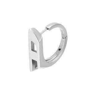 DX1637040 D 로고 후프 싱글 귀걸이