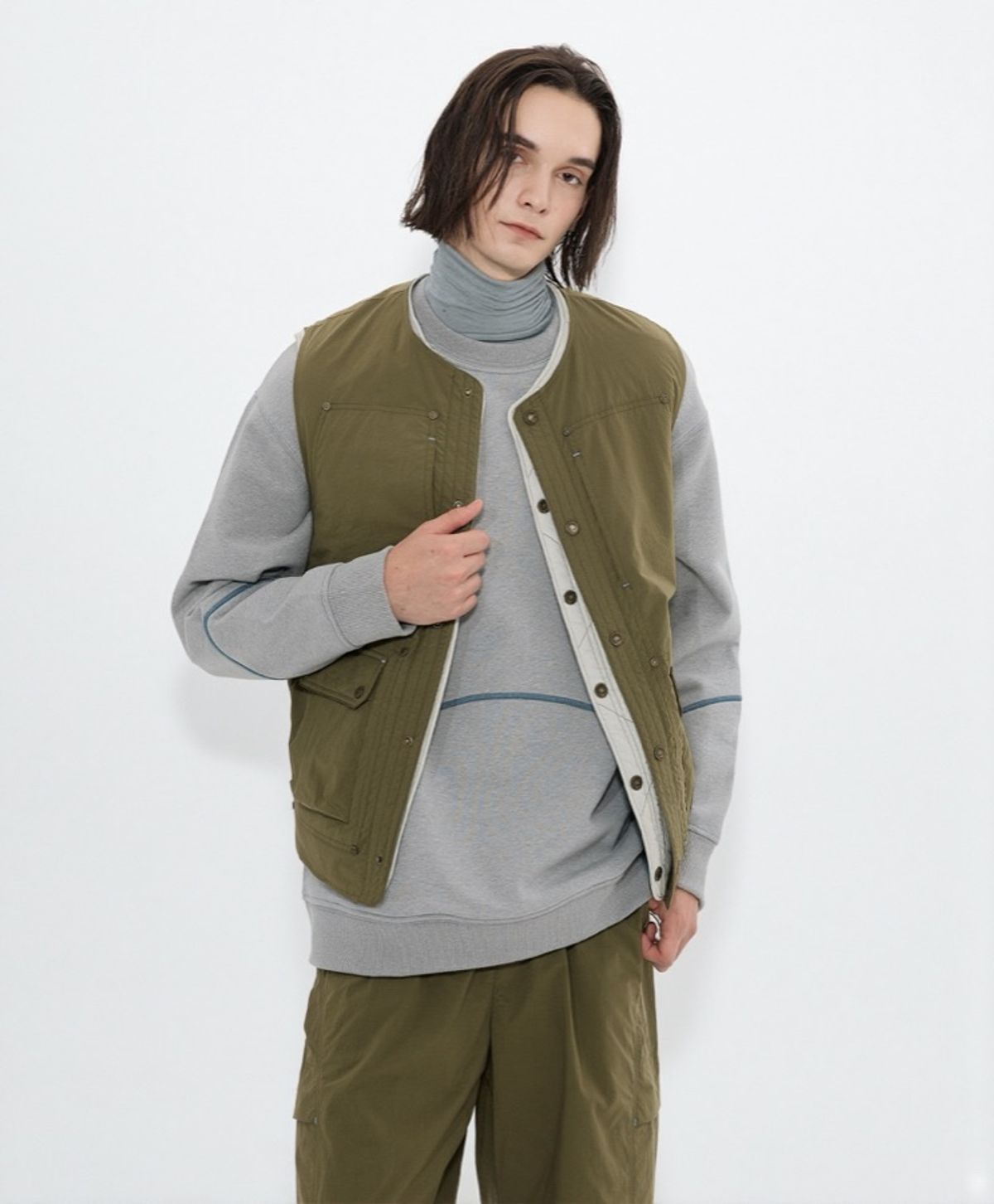 누크피터(NUUKFITTER) 838 HUNTER VEST [KHAKI]