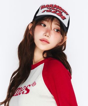 QWER HARMONY MESH CAP BLACK