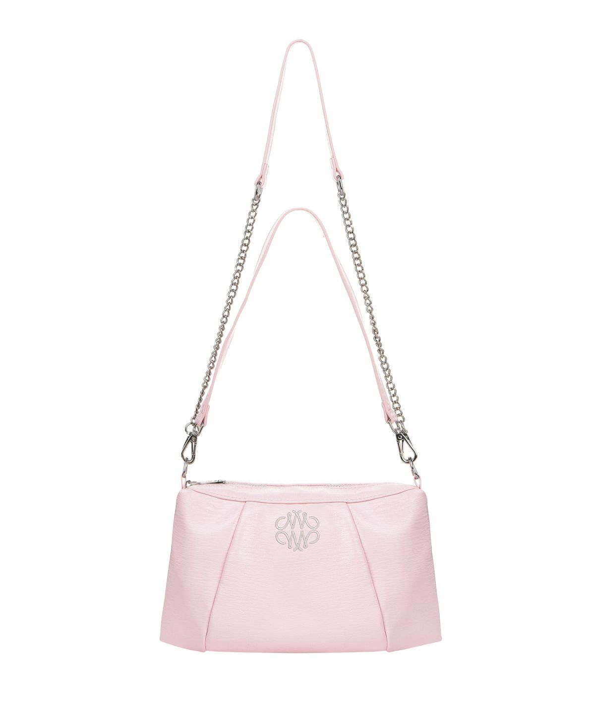 닉앤니콜(NICK&NICOLE) NICOLE SQUARE SHOULDER MINI CHAIN BAG_PINK