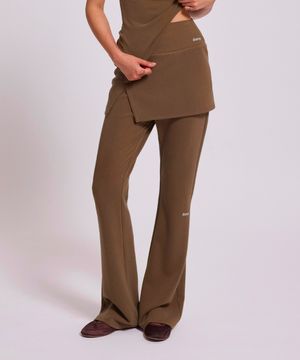 [SET] 멜로우 업 스커트 & 부츠컷 팬츠