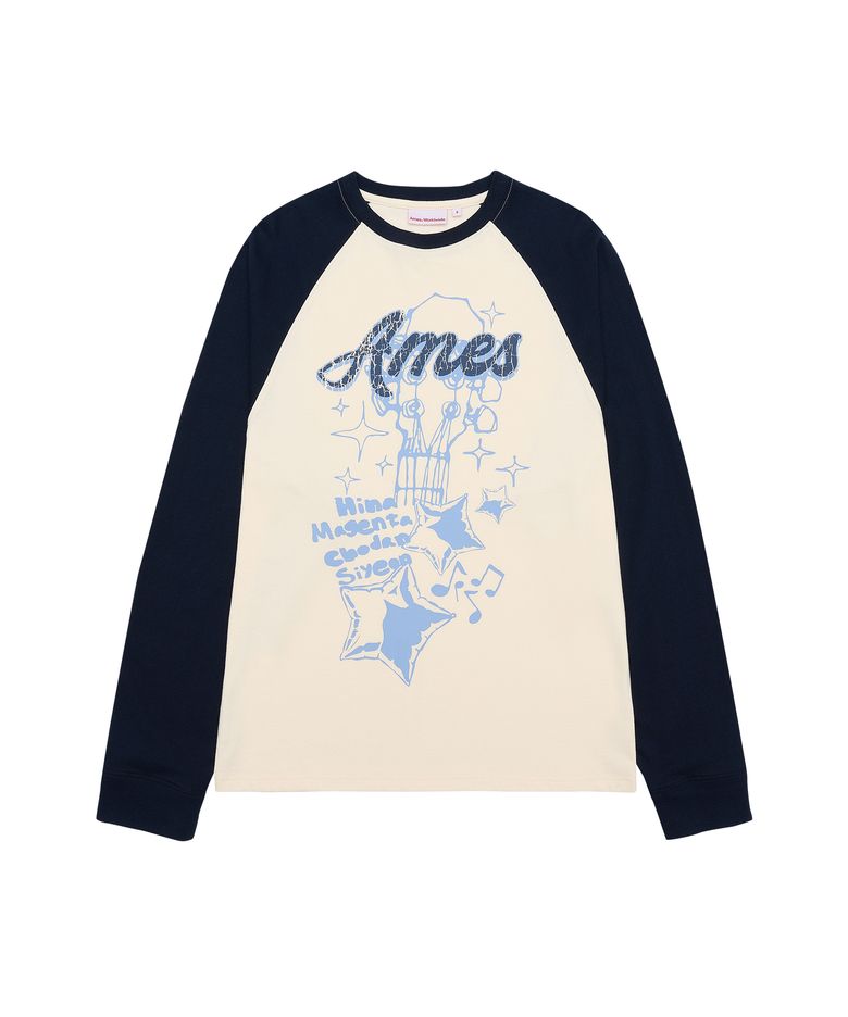 QWER GUITAR LS TEE IVORY