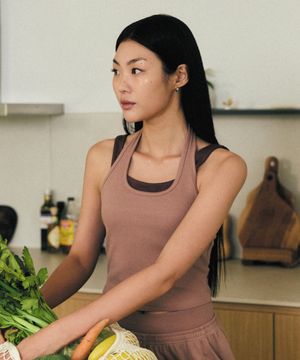 무브 레이어 홀터 브라 탑_4Colors