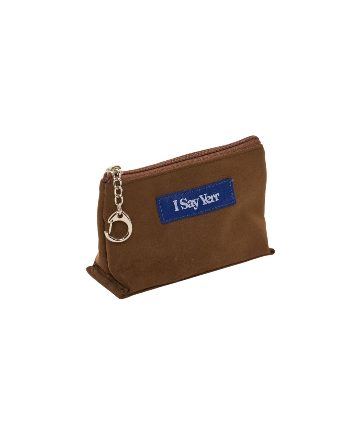 아이세이예르(ISAYYERR) Paper Boat Pouch (brown_suede)
